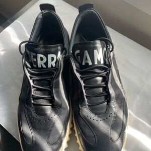 Ferragamo sneakers black